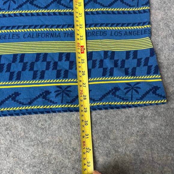 The Hundreds Men's Blue/Yellow Short Sleeve 100% Cotton T-Shirt Size Small NEW - Picture 9 of 10